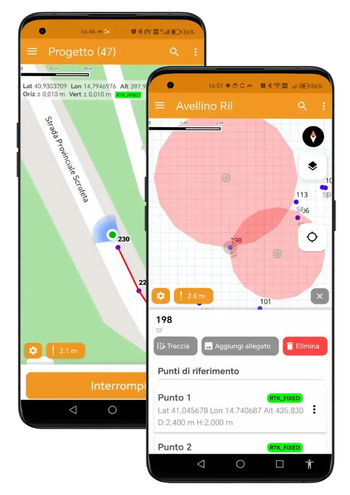 Strumentazione GNSS professionale ProTRACK